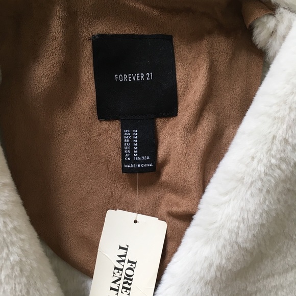 Forever 21 faux suede vest M - Picture 2 of 4